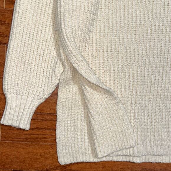 Free People Eleven Turtleneck Cream Sweater Size XS - Picture 8 of 12